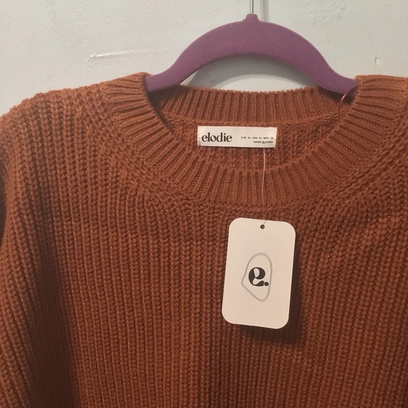 ELODIE Crewneck Cropped Sweater
XL - Picture 6 of 8